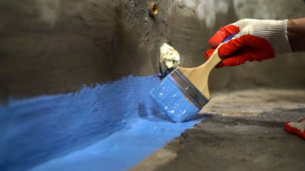 Commercial Crawl Space Encapsulation project at a La Crosse, IN business property by SJ Waterproofing Pros